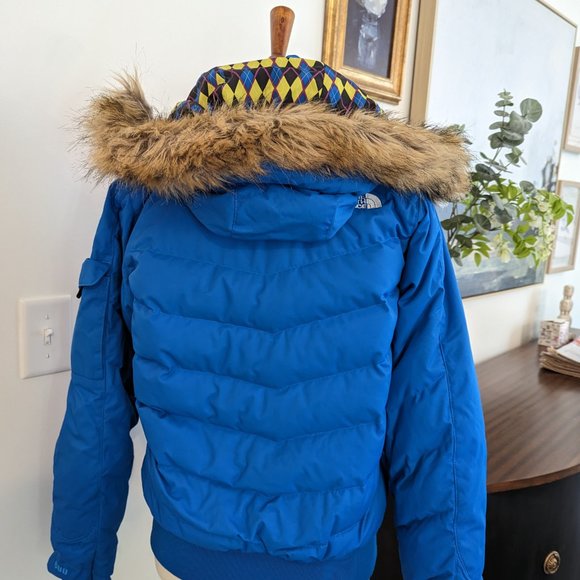 The North Face Blue Recco 600 Snow Jacket Size Small - Picture 7 of 7